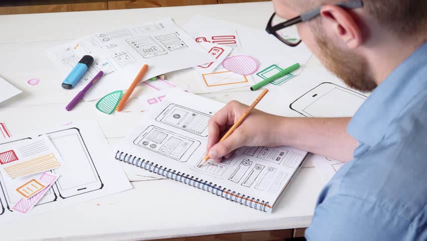 Phân biệt wireframe với prototypes