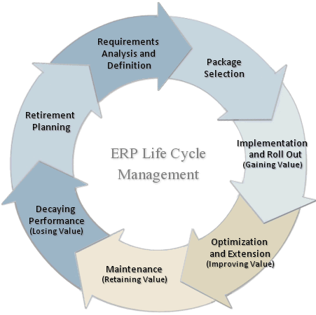 ERP (Enterprise Resource Planning) Implementation Life Cycle