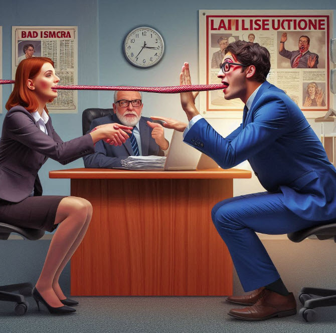 In order to be a good liar, you have to convince people you're a bad liar.