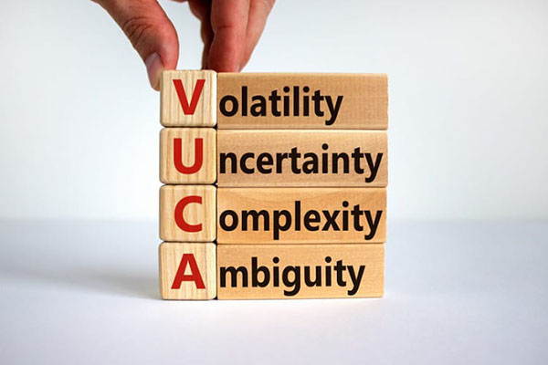 VUCA là viết tắt của các vấn đề gì?