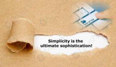 Software Design: SIMPLICITY IS THE ULTIMATE SOPHISTICATION