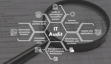 This audit aims to verify whether IT management and staff have developed an organizational structure and sound procedures to secure and control information